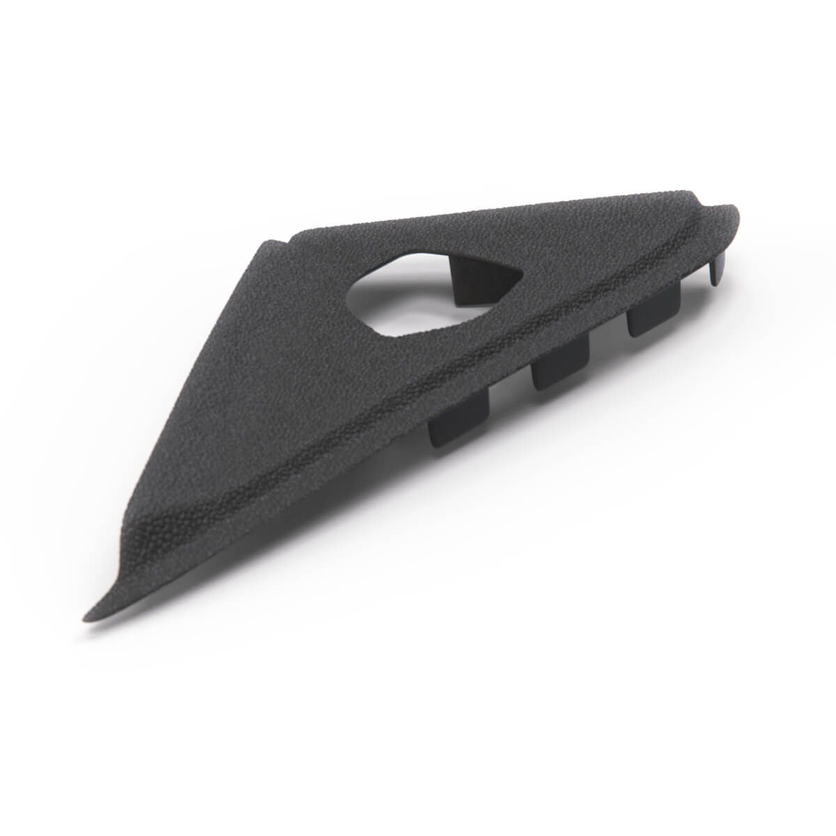 Opel Rekord E1 Inner Mirror Triangle Trim LHD or RHD / Left or Right – 2 Versions Black GM 90044683 / GM (90044684) — view 2