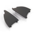 Opel Vauxhall Astra J Fog Light Plugs Set of 2 Black (55112731 / 55112732)