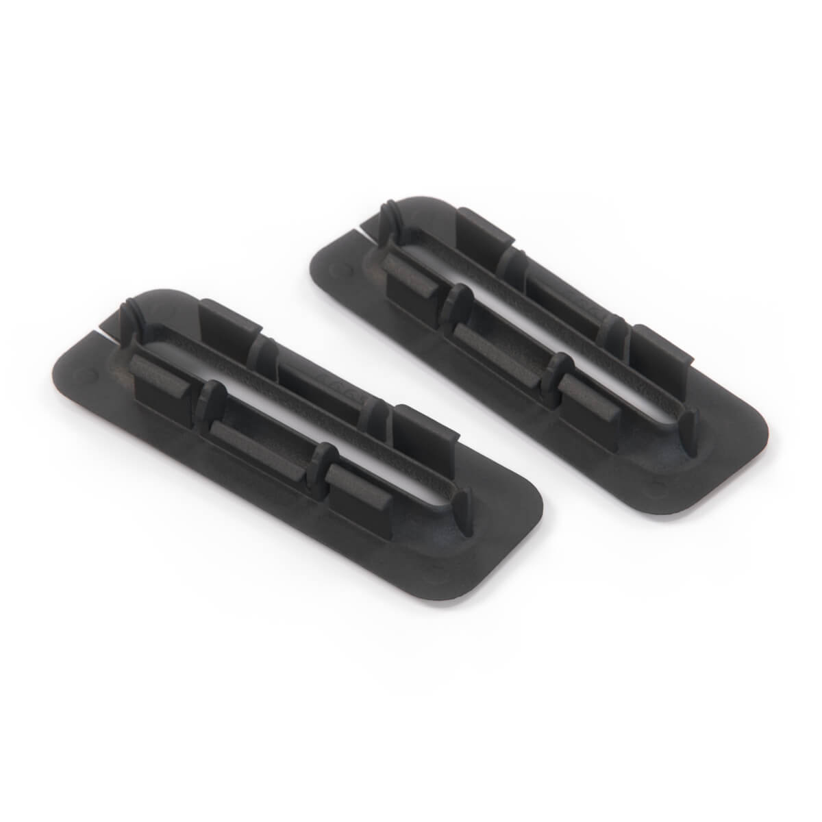 Opel Vauxhall Corsa Nova Hb Cavalier Mk2 Guide Seat Belt Set of 2 Black — view 4