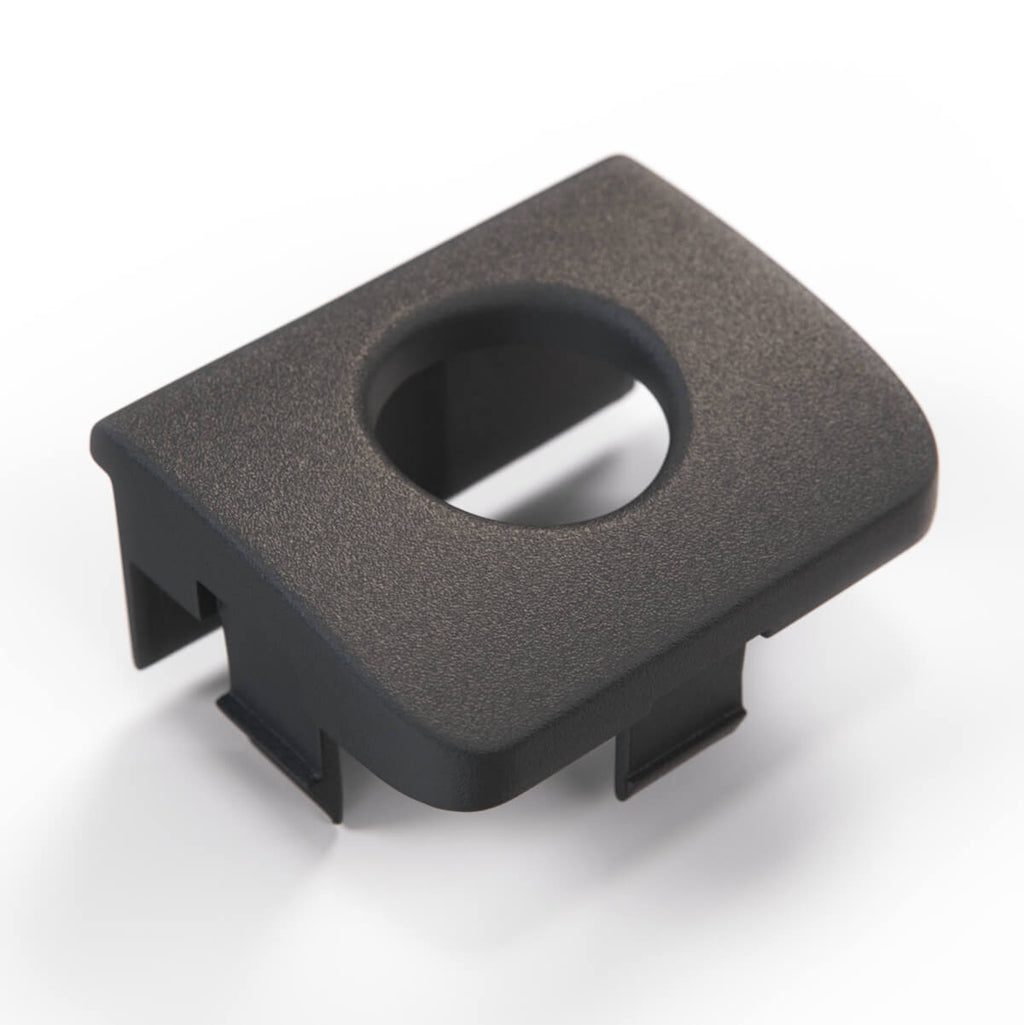 Opel Vectra B Tailgate Lock Clip Holder Bracket Nut Cap Black (24428024) — view 2