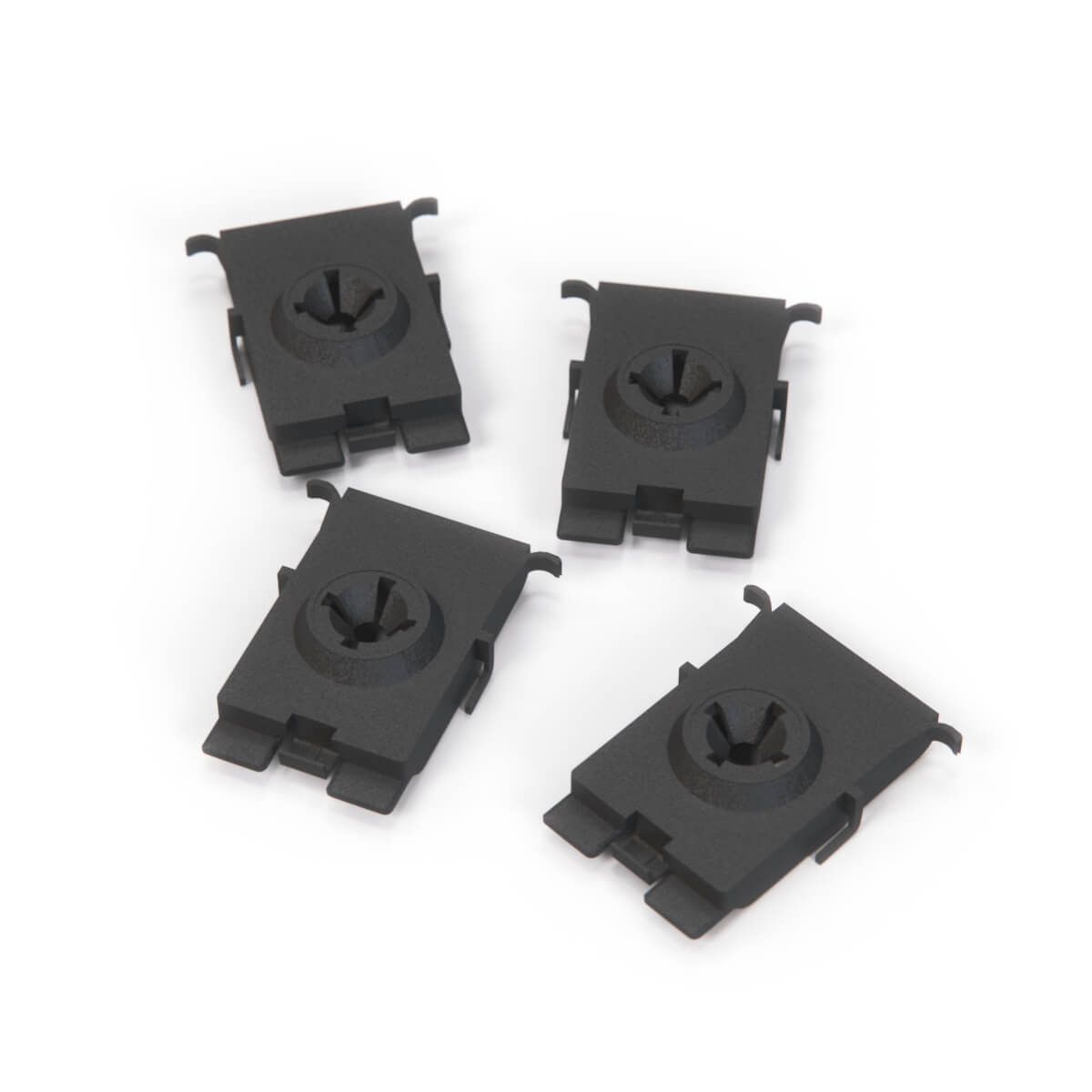 Opel Vectra C Trim Clip Tailgate Lower Panel Set of 4 Black (9177069)