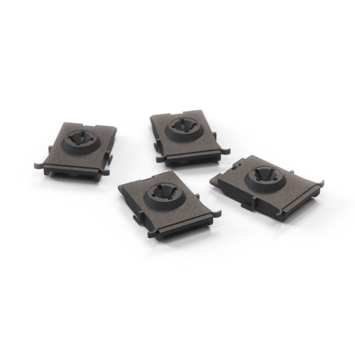Opel Vectra C Trim Clip Tailgate Lower Panel Set of 4 Black (9177069) — view 3
