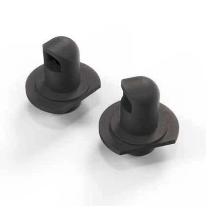 Mercedes-Benz W124/E36/W202 AMG 3.6l intake breather fitting set of 2, black — product photo