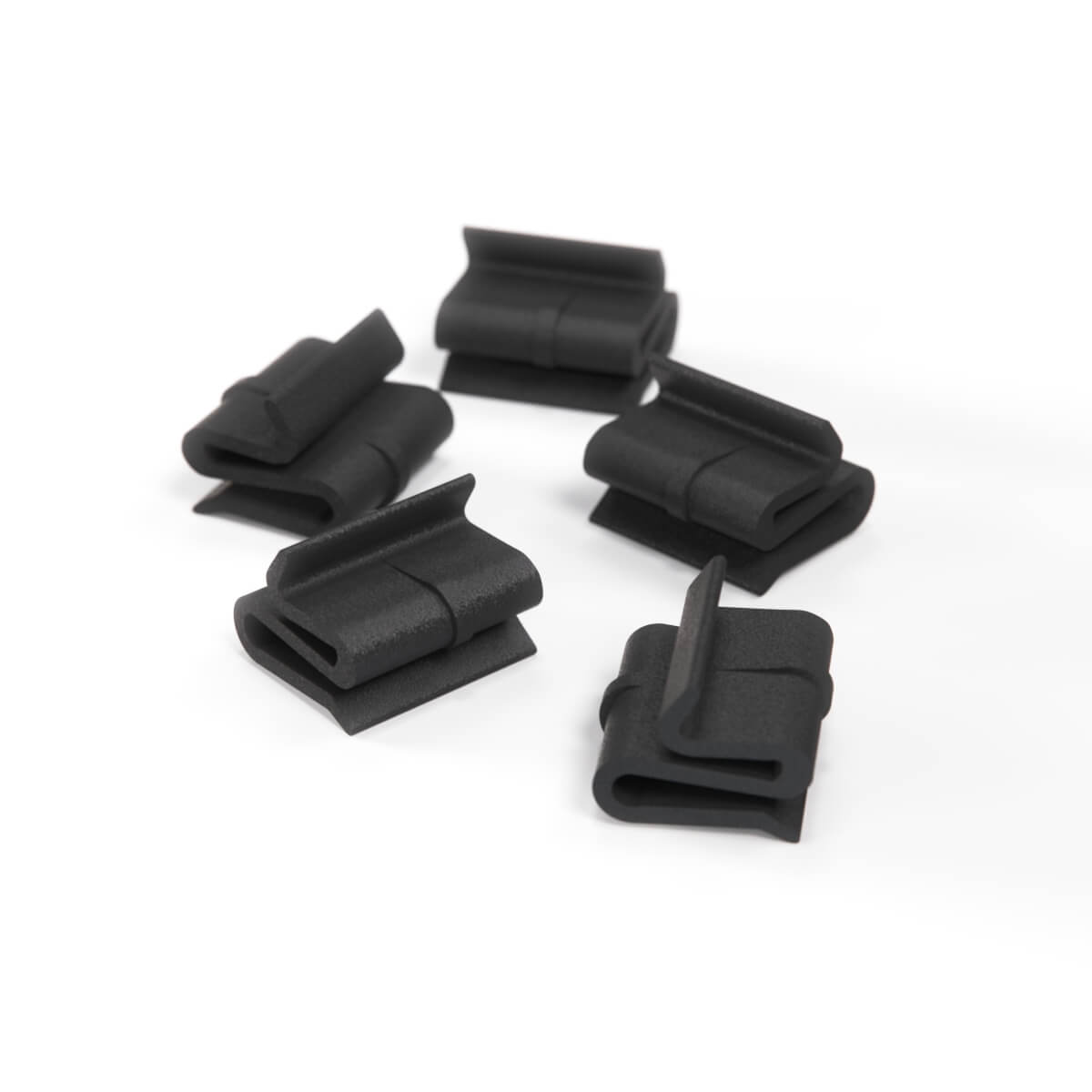Peugeot 305 Wheel Arch Clip Lokari Set of 5 Black