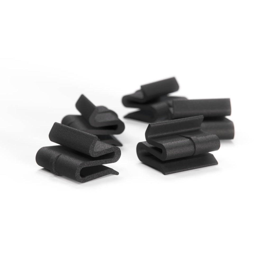 Peugeot 305 Wheel Arch Clip Lokari Set of 5 Black — view 2
