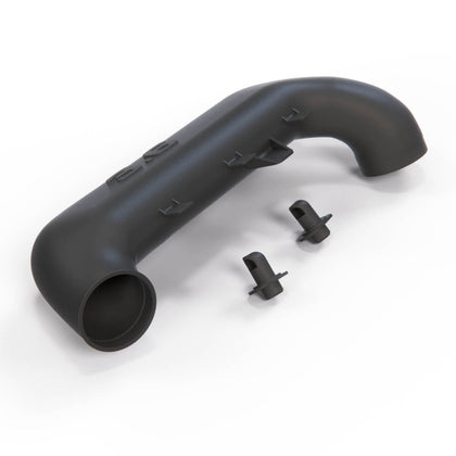 Mercedes-Benz W124/E36/W202 AMG 3.6l intake pipe complete set, black — product photo