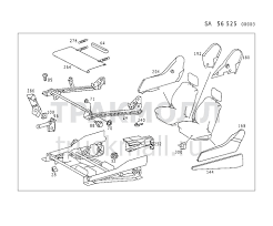 Mercedes Benz C124 Seat side panel left or right A1249182830 A1249182730 — view 10