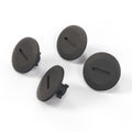 Pontiac GTO Carpet Floor Mat Locking Clips Retainers Set of 4 Black LMP1001