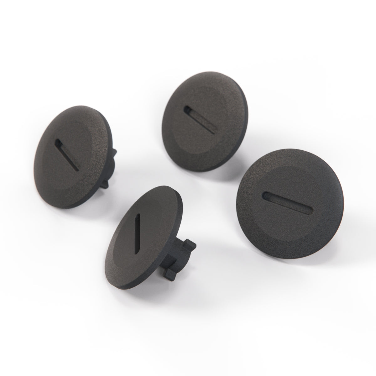 Pontiac GTO Carpet Floor Mat Locking Clips Retainers Set of 4 Black LMP1001
