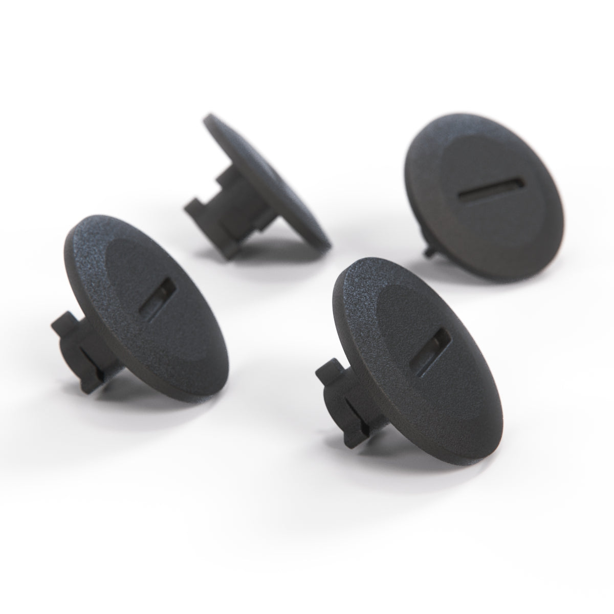 Pontiac GTO Carpet Floor Mat Locking Clips Retainers Set of 4 Black LMP1001 — view 2