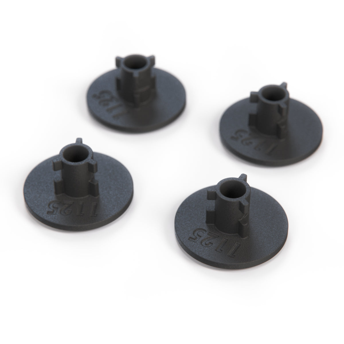 Pontiac GTO Carpet Floor Mat Locking Clips Retainers Set of 4 Black LMP1001 — view 3