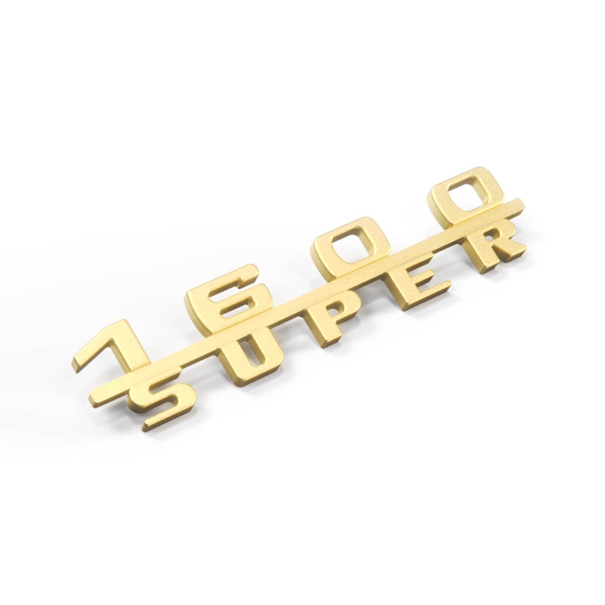 Porsche 356 1600 Super Emblem Gold