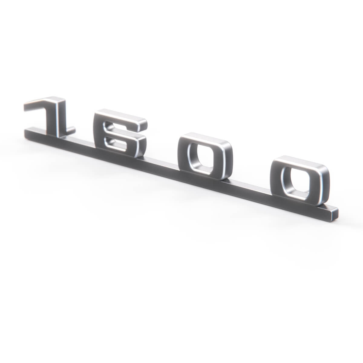 Porsche 356 Emblem 1600 Chrome or Black