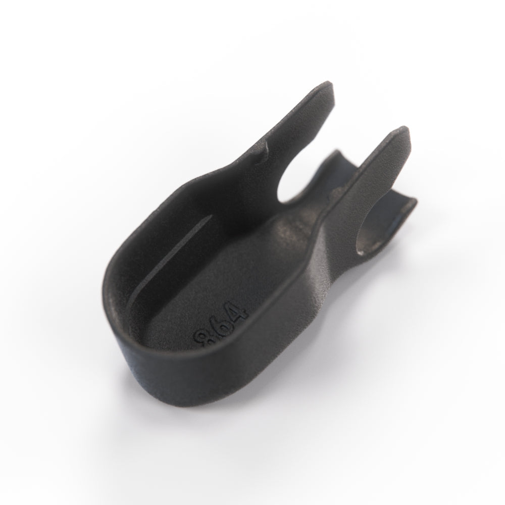 Porsche 911 928 964 Wiper Arm Nut Cover Black 92862862300 — view 2