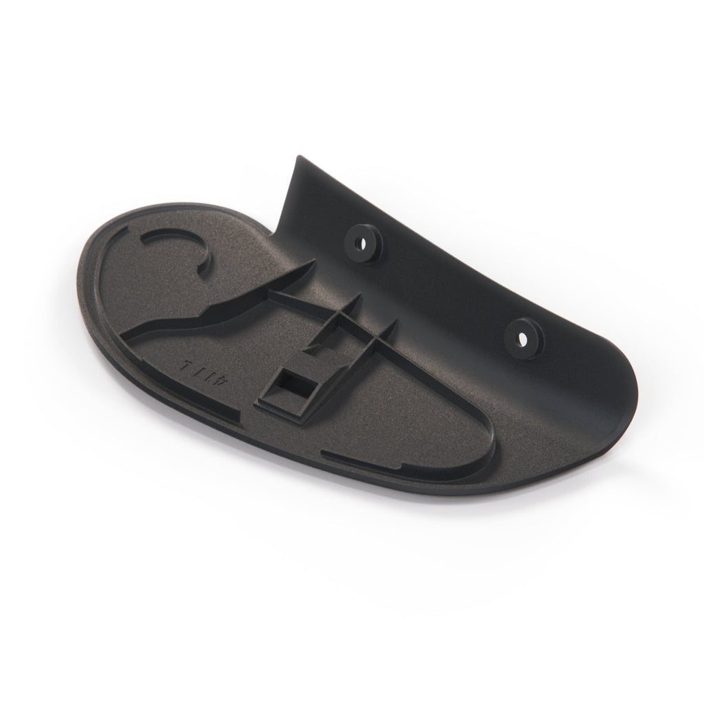 Porsche 911 964 968 924 944 993 Front Seat Hinge Cover Backing Plates Left Or Right Black 92852114702 / 92852114802 — view 3