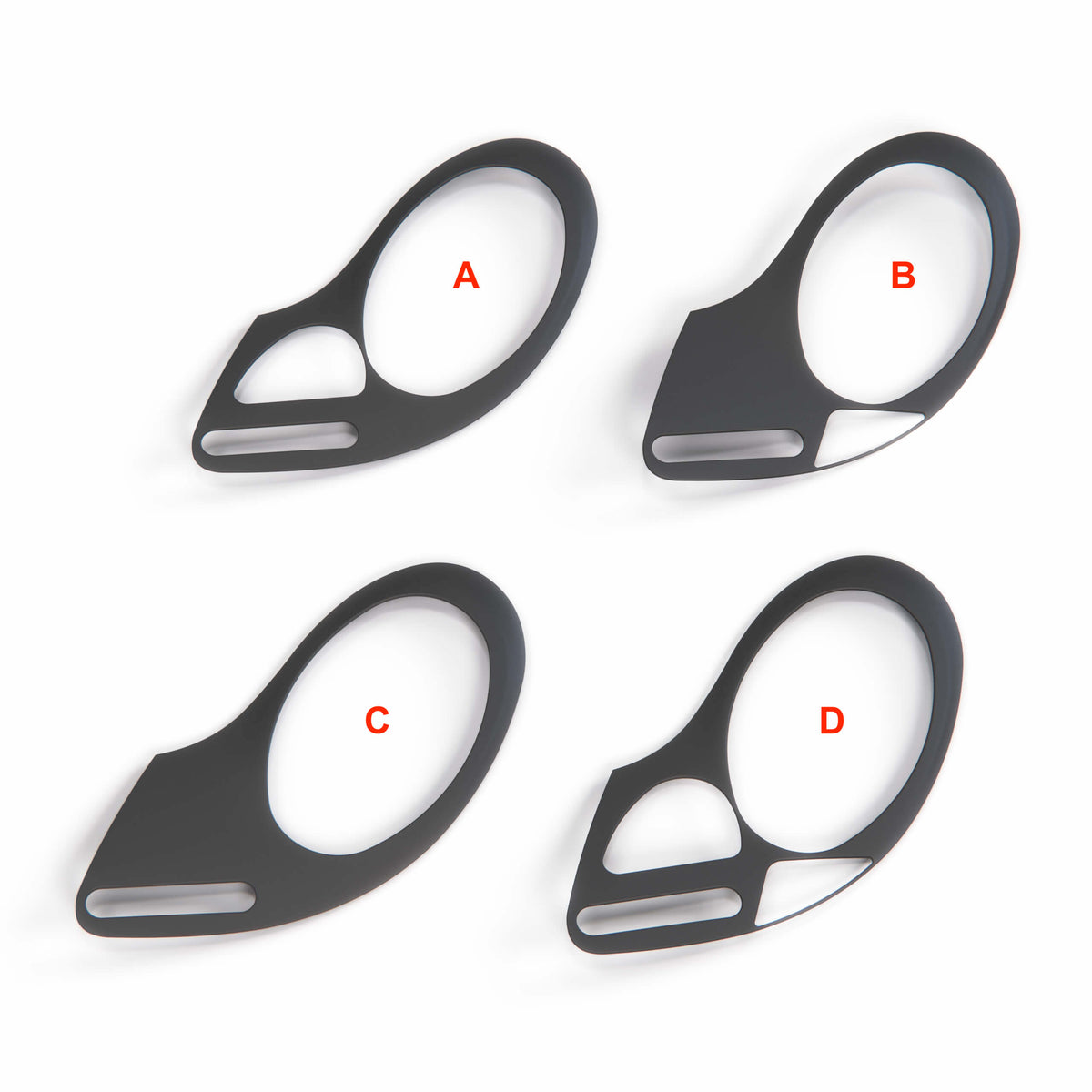 Porsche 911 996 / 986 Boxster Headlight Covers Set 4 Versions Primed or Black — view 2