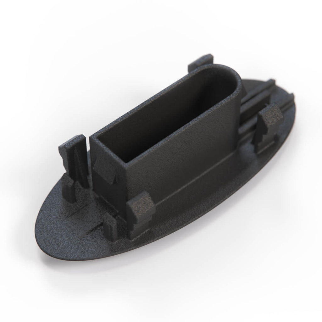 Porsche 911 996 Boxster 986 Dashboard Accessory Cover Cap Plug Black Interior Trim — view 4