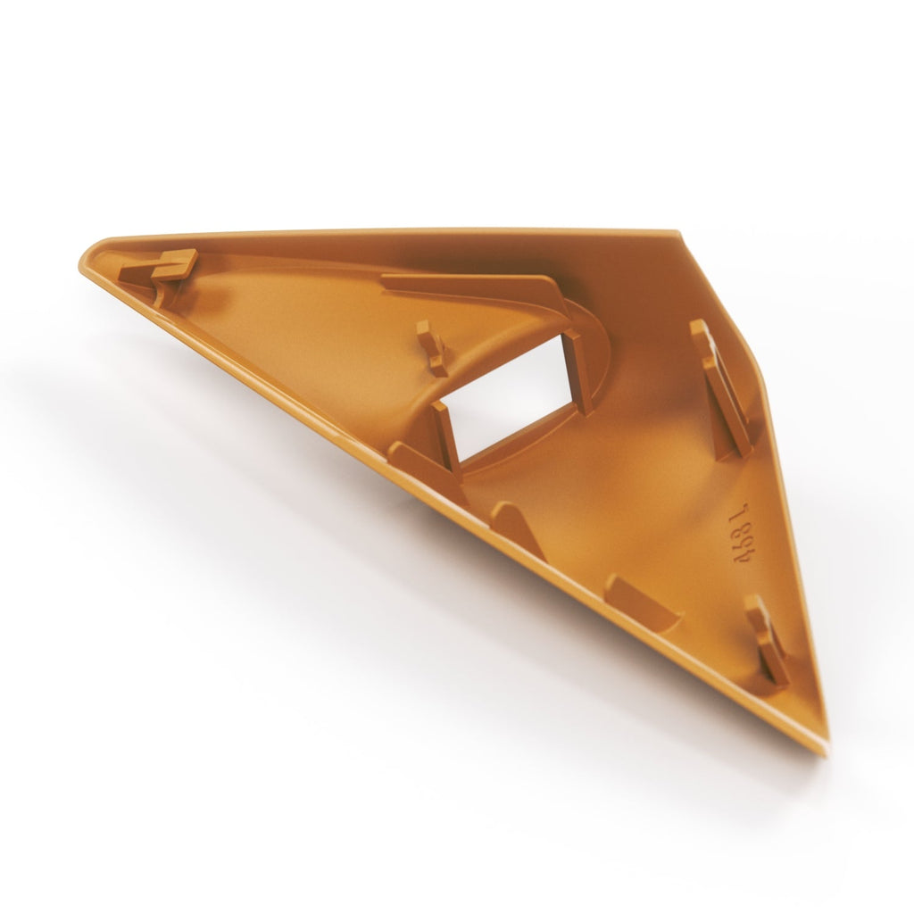 Porsche 911 Boxster Mirror Triangle Trim Cover Left Or Right Savanna Beige 99655565100 / 99655565201 — view 3