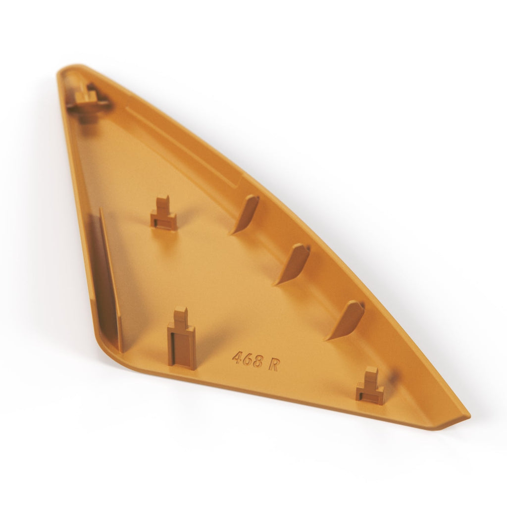 Porsche 911 Boxster Mirror Triangle Trim Cover Left Or Right Savanna Beige 99655565100 / 99655565201 — view 6