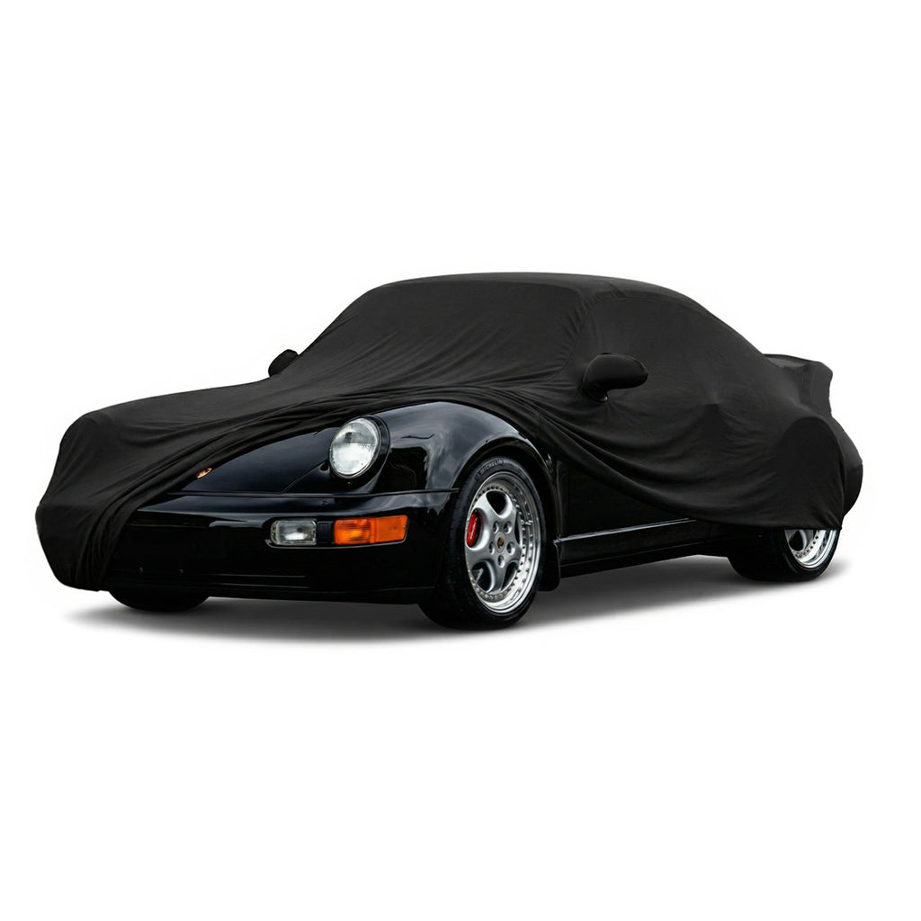Porsche 911 Carrera 964 Ultra Soft Elastic Protective Indoor Car Cover Black — view 2