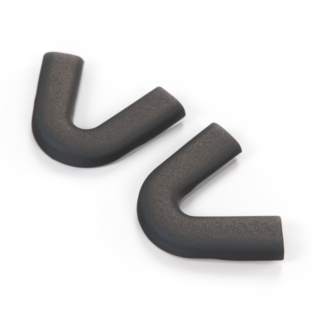 Porsche 924 924S 944 968 Door Window Corner Trim Set of 2 Black (477853375A)