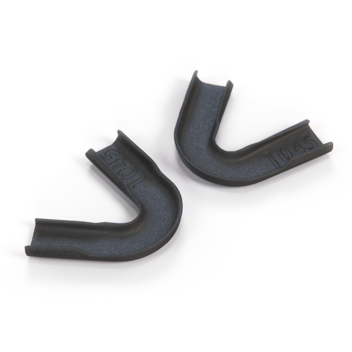 Porsche 924 924S 944 968 Door Window Corner Trim Set of 2 Black (477853375A) — view 3