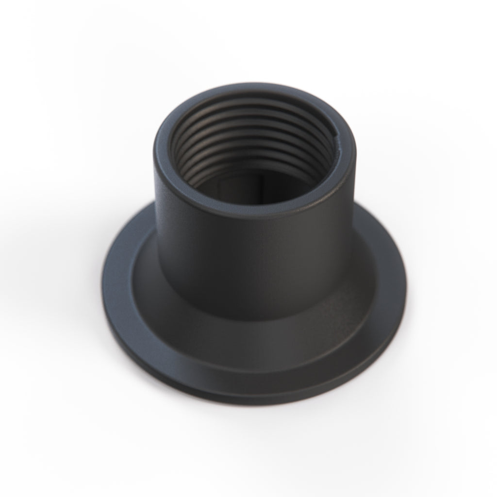 Porsche 924 928 944 Threaded Bush Switch Bushing Black (92855546302) — view 2