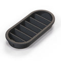 Porsche 924 944 968 B Pillar Door Vent Grille Black (477819175)
