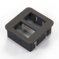 Porsche 924 944 Hazard Rear Window Defrost Switch Bezel Trim Black (477857138)