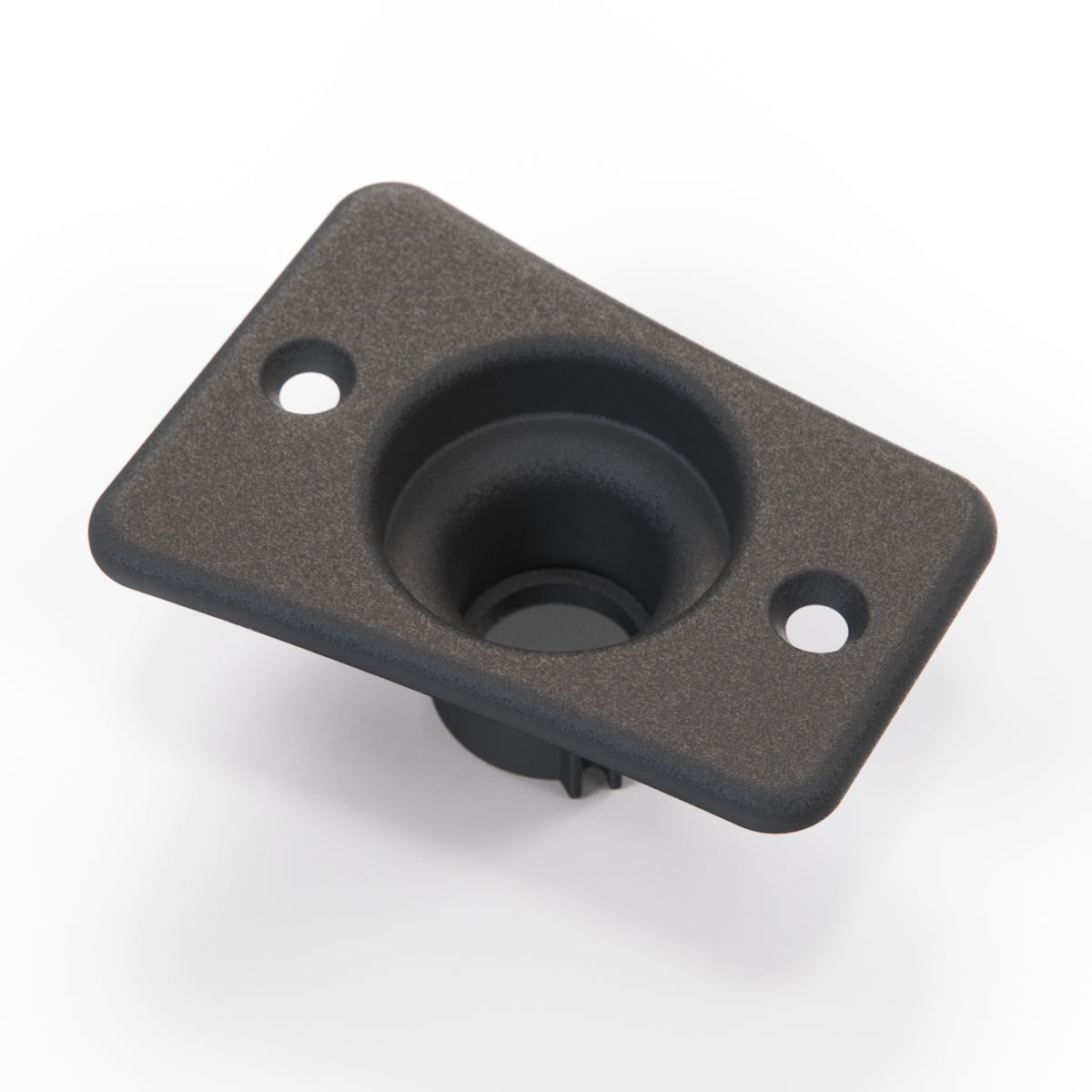 Porsche 924 944 Mirror Power Button Trim Bezel Black (477867181) — view 2