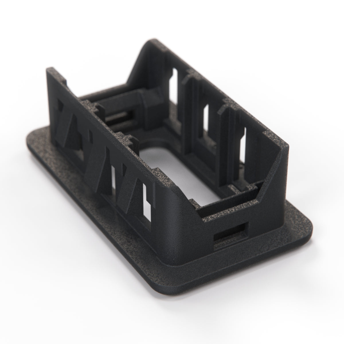 Porsche 924 944 Sunroof Switch Surround Cover Black (94461312400) — view 3