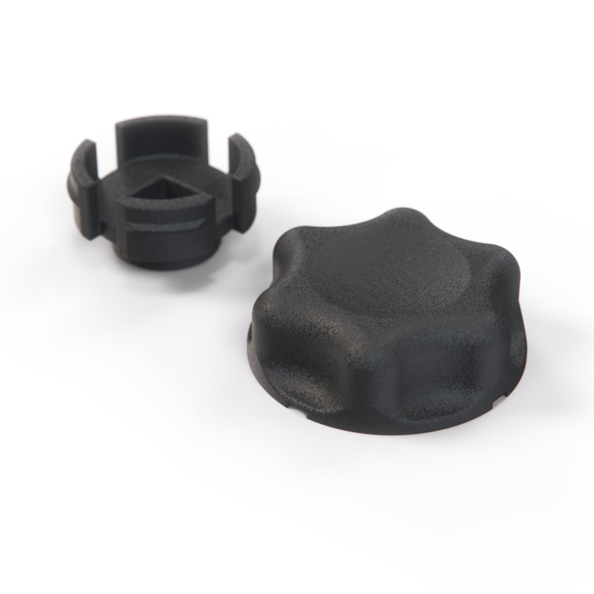 Porsche 928 Door Lock Knob Set Of 2 Black – Fits 92853758102 / 92853758103
