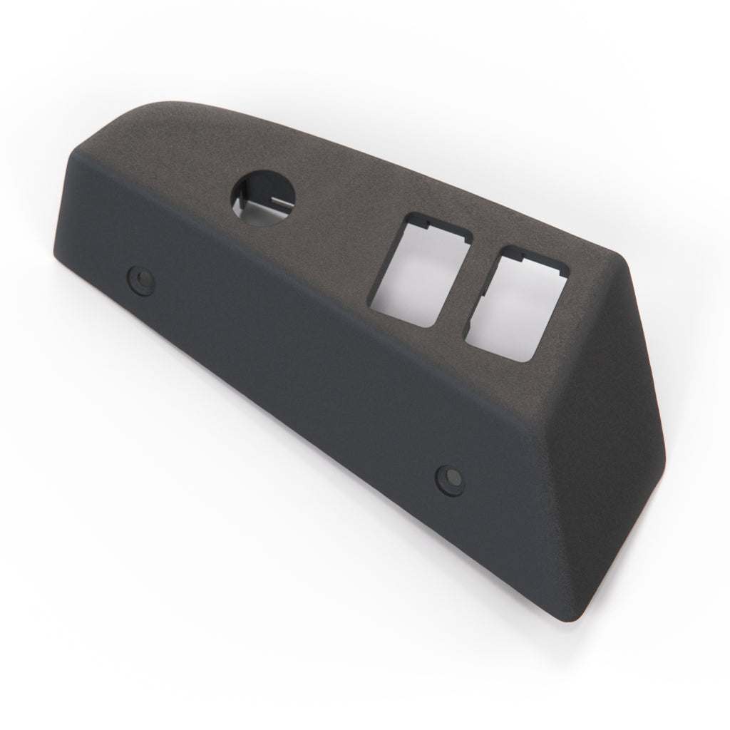 Porsche 944 / 968 Door Panel Window Switch Button Housing Left or Right LHD Black (94455527100 / 94455527201)