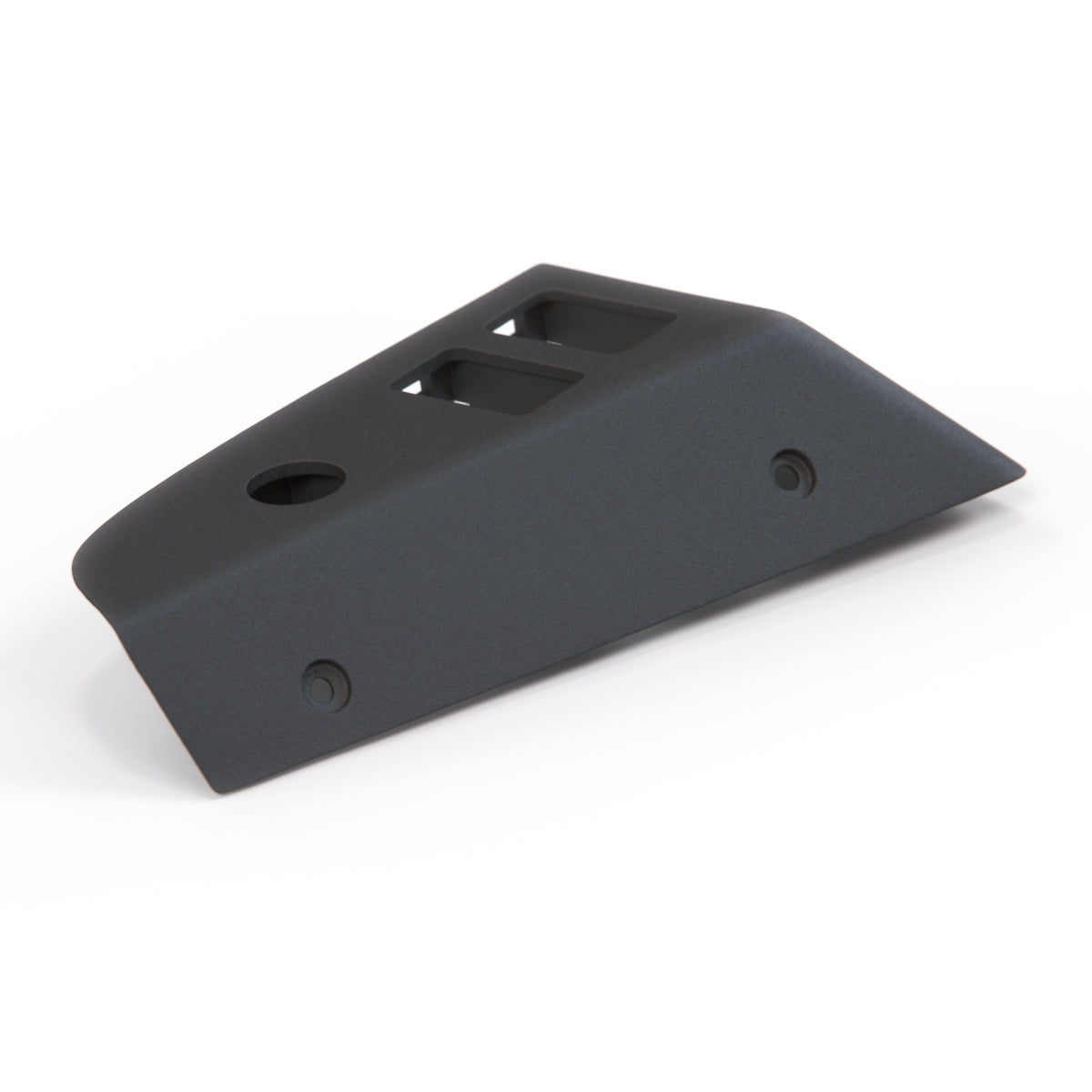 Porsche 944 / 968 Door Panel Window Switch Button Housing Left or Right LHD Black (94455527100 / 94455527201) — view 2