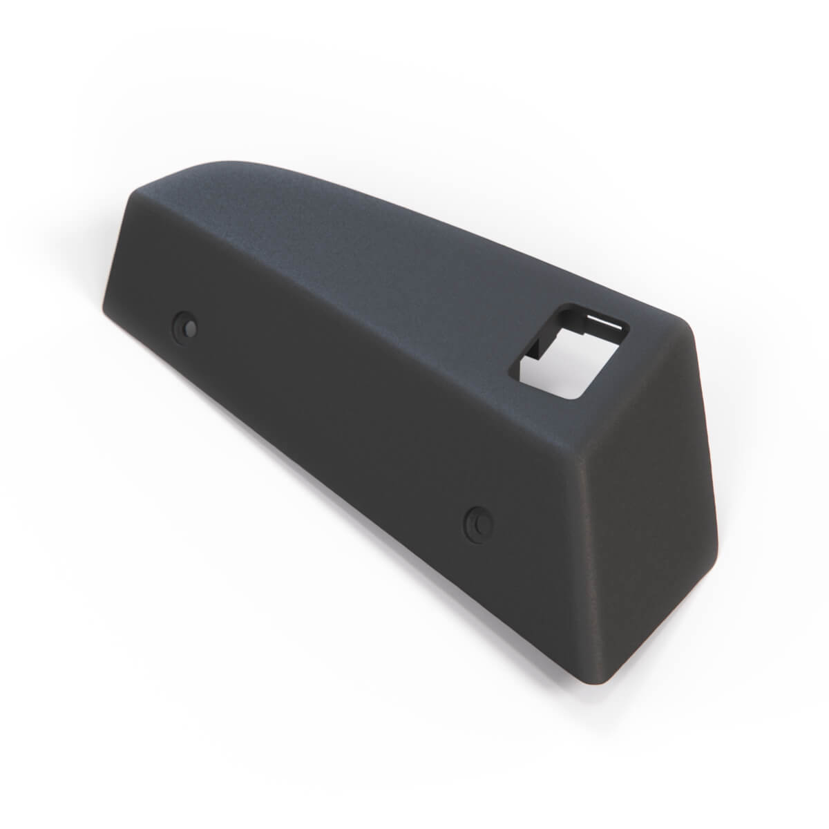Porsche 944 / 968 Door Panel Window Switch Button Housing Left or Right RHD Black (94455527100 / 94455527201) — view 3