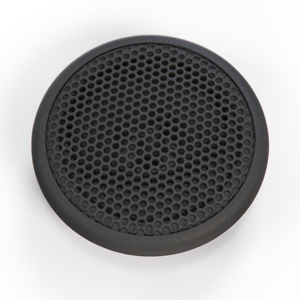 Porsche 944 968 Speaker Tweeter Cover Black (94464550200) — view 2