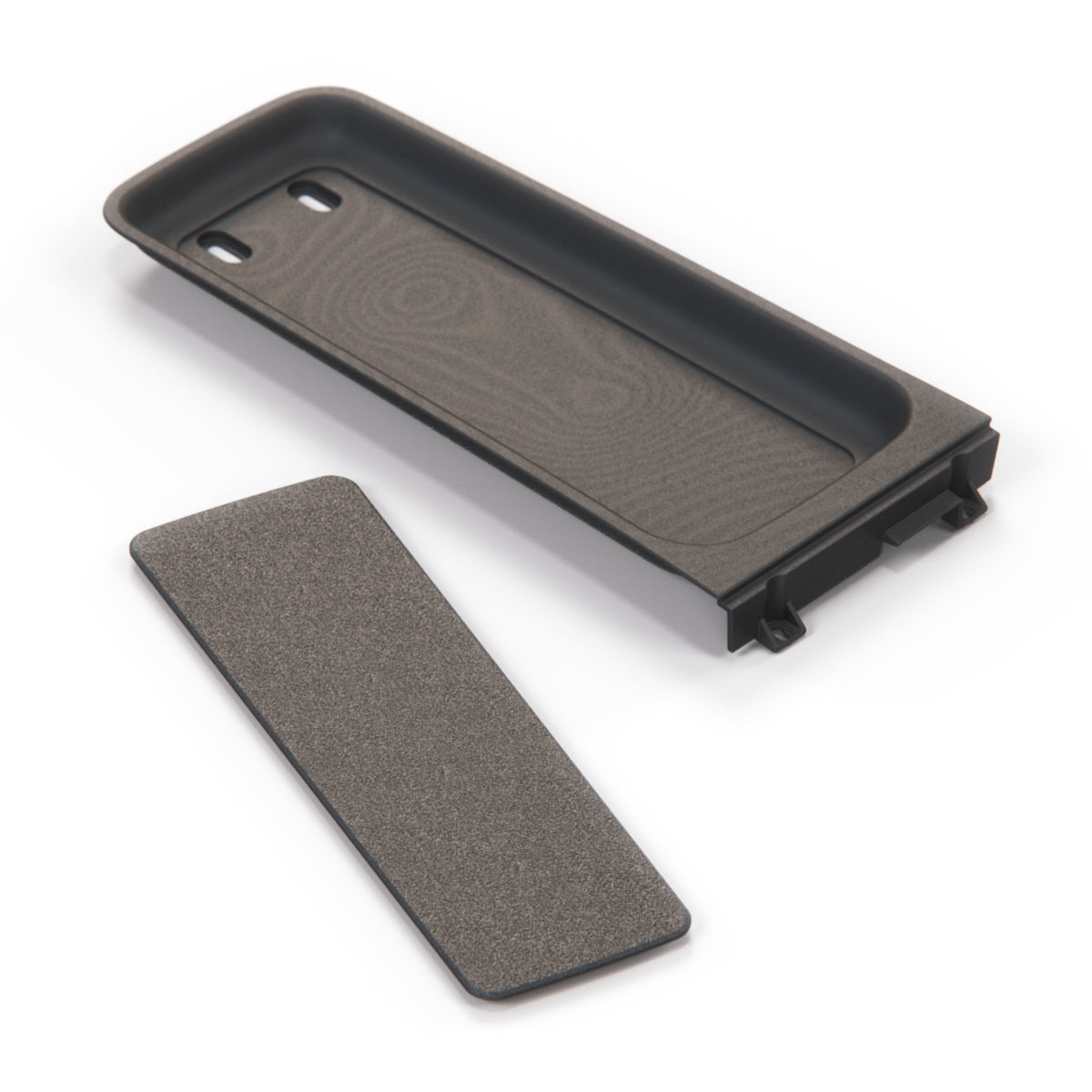 Porsche 944 968 Tray Centre Console Black (94455215500) — view 3