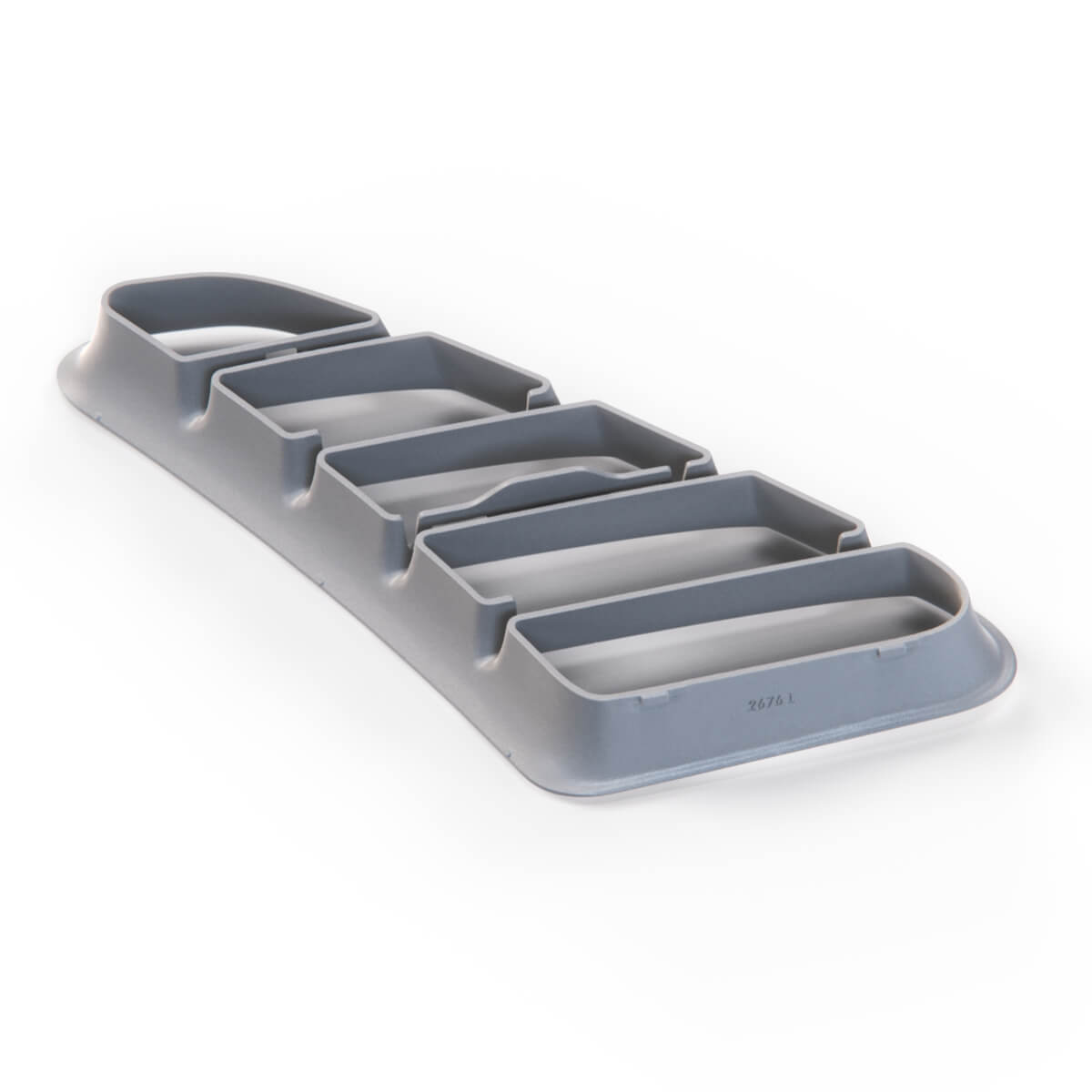 Porsche 987 Boxster Air Inlet Grille Primed Left or Right (98750456101 / 98750456201) — view 3