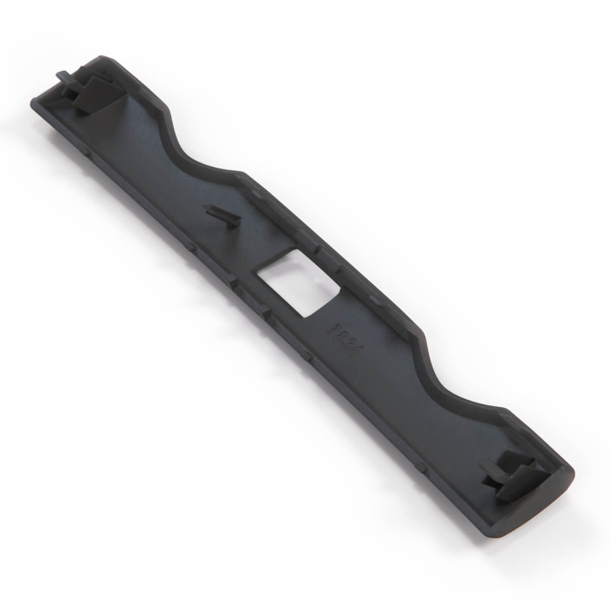 Porsche 987 Boxster / Cayman Dashboard Moulding Trim Cover Black (98755258506) — view 3