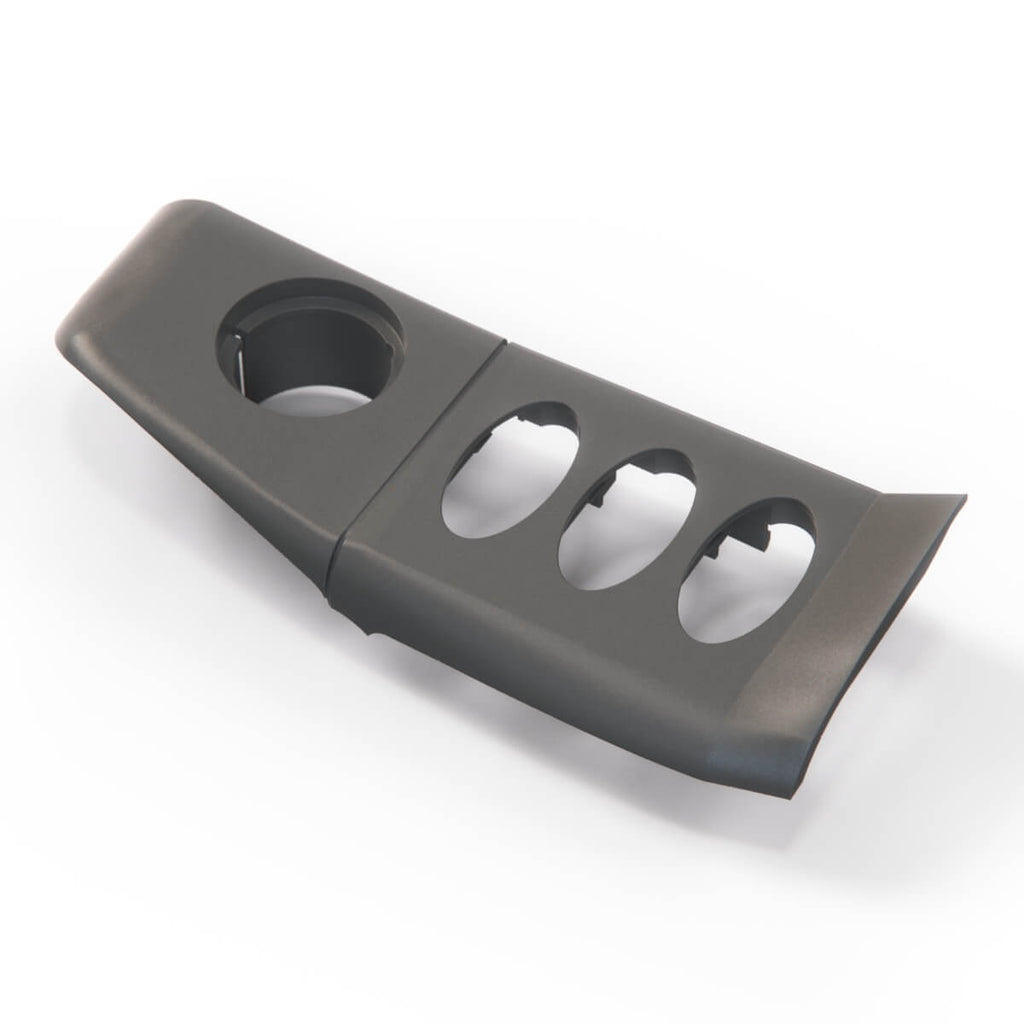 Porsche 996 Dash Switch Plate Bezel (99655223303 / 99655223403) — view 4