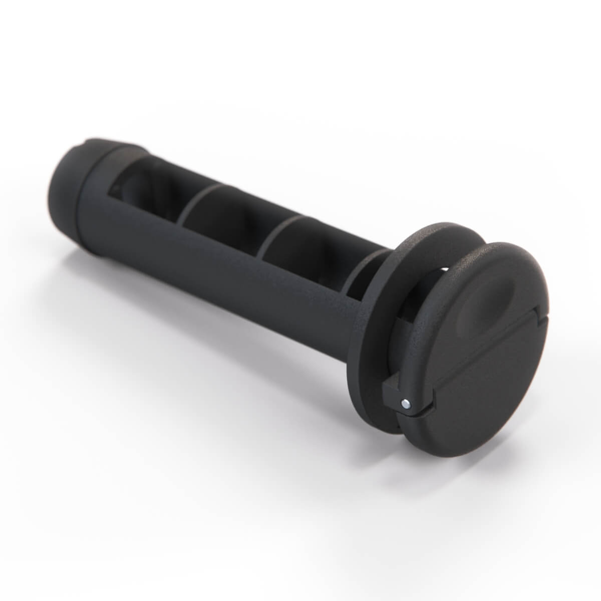 Porsche Boxster 987 Storage Box Lock Catch and Washer Black — view 2