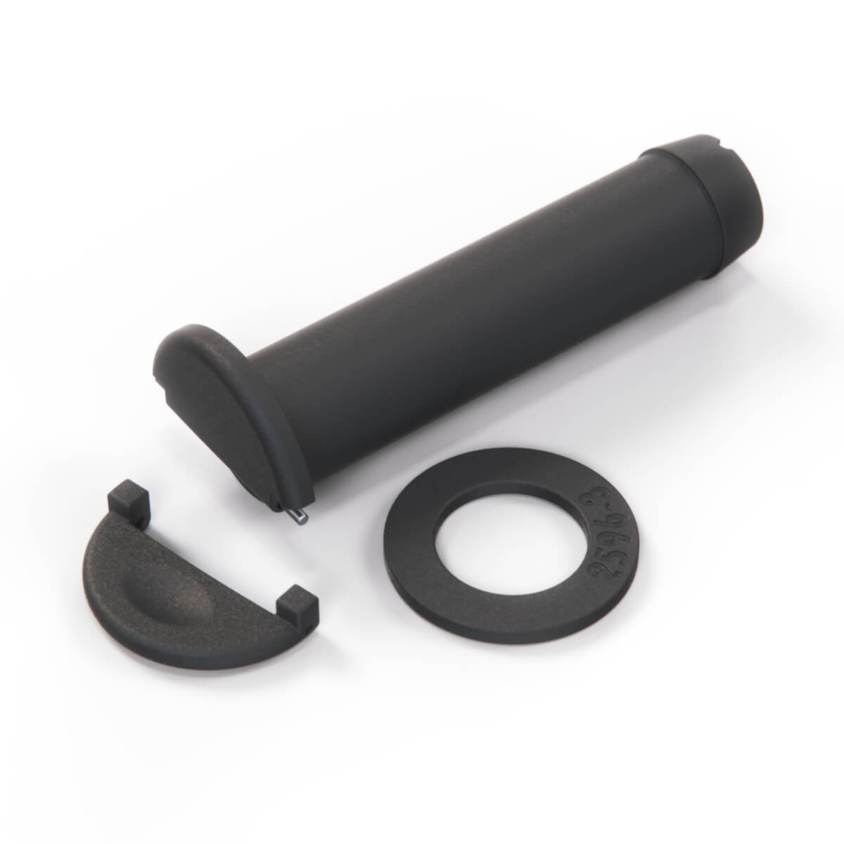 Porsche Boxster 987 Storage Box Lock Catch and Washer Black — view 5