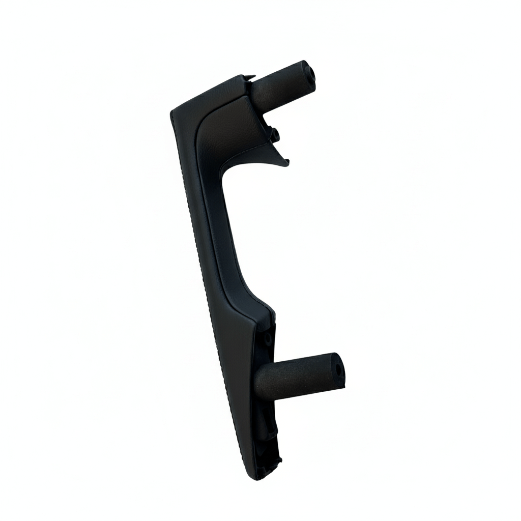 Porsche Boxster Cayman 987 Door Handle Door Leather Black Left or Right — view 3