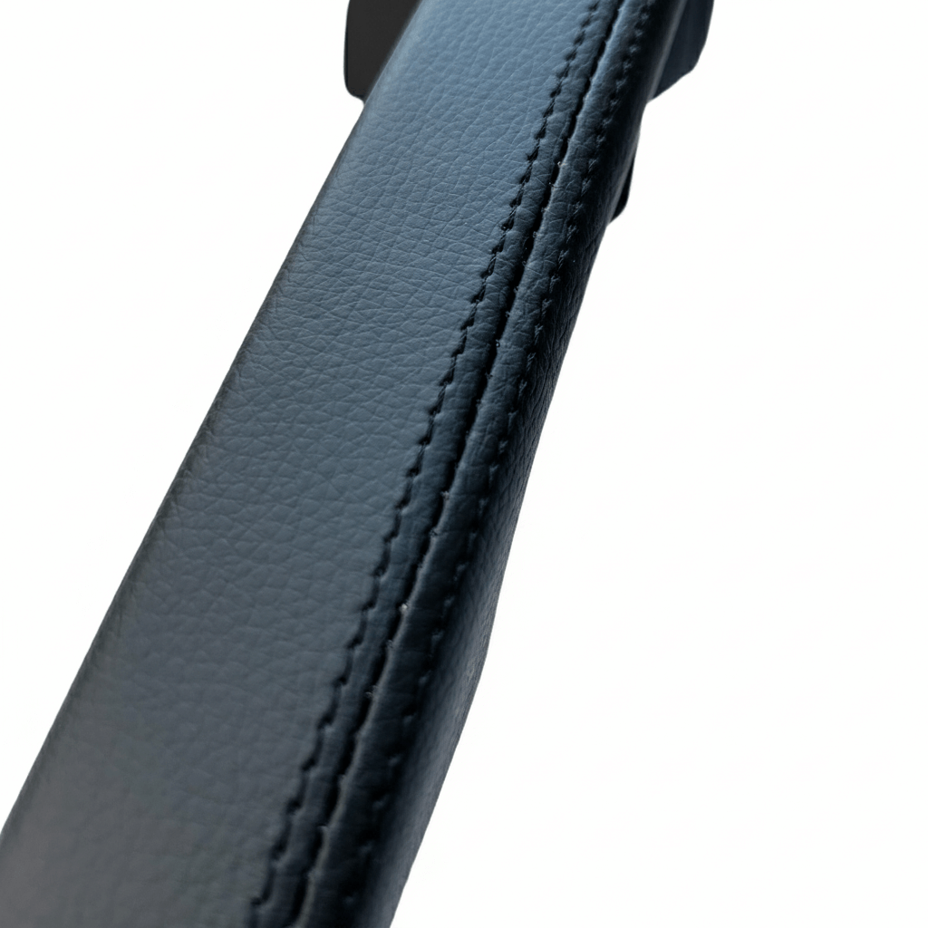 Porsche Boxster Cayman 987 Door Handle Door Leather Black Left or Right — view 4