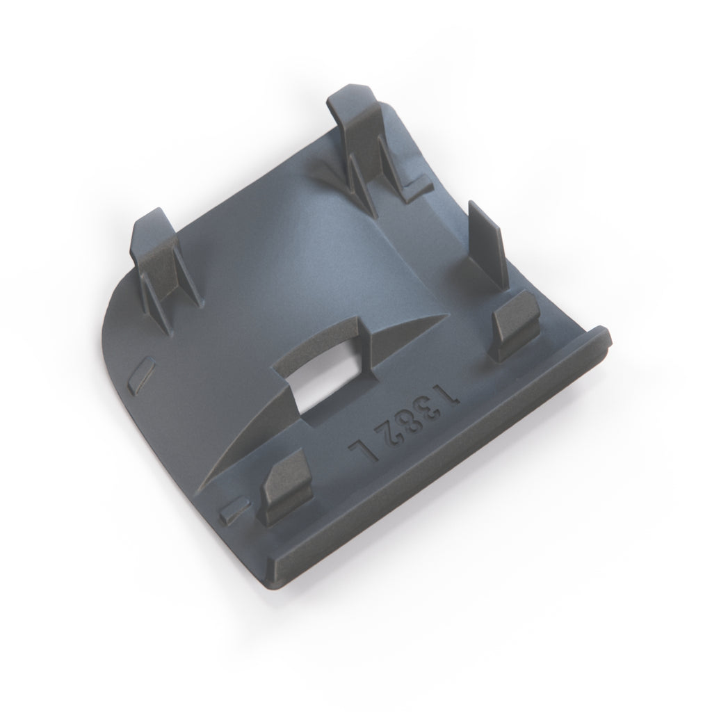 Porsche Cayenne 955 Front Tow Hook Eye Cover Left or Right Gray (95550515501) — view 3
