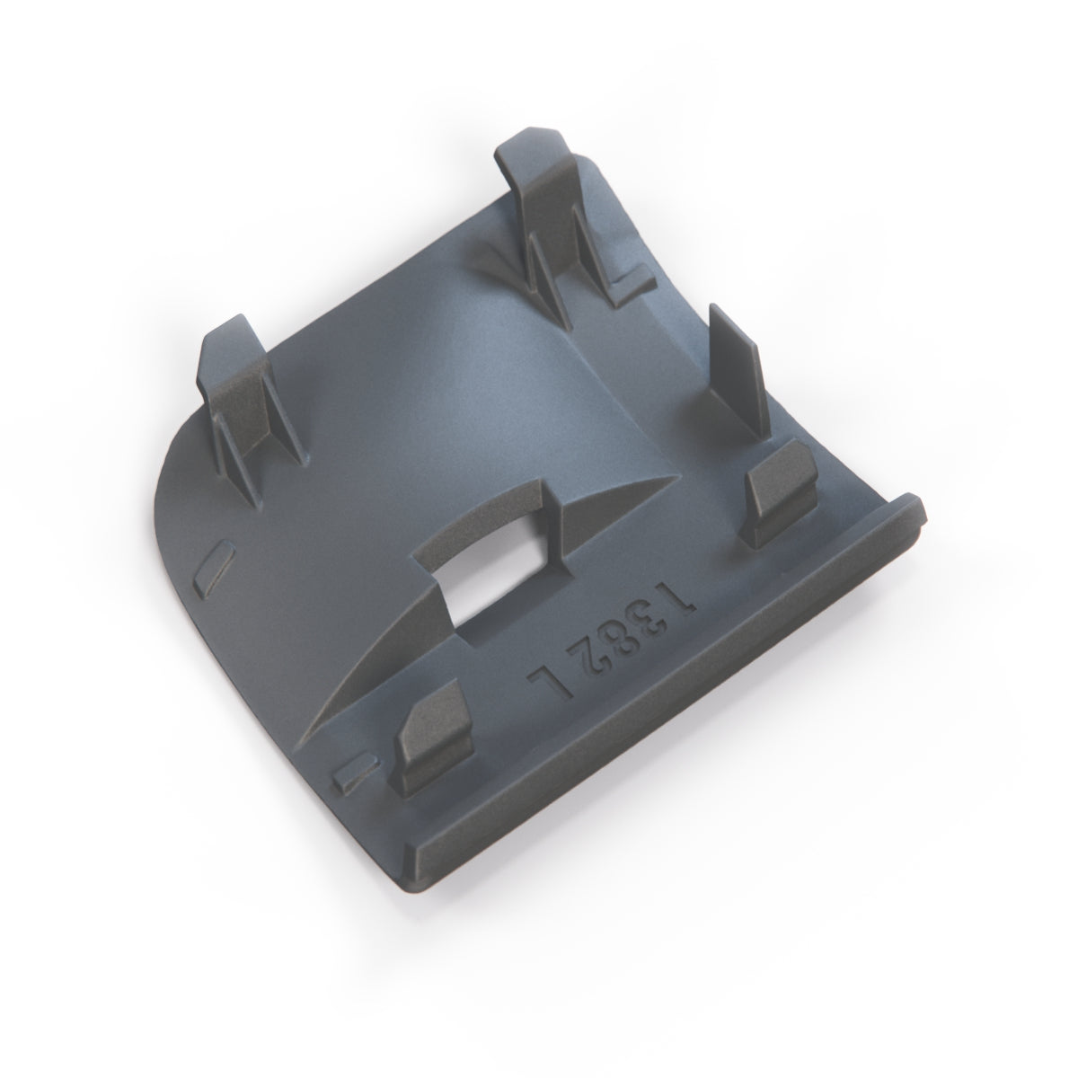 Porsche Cayenne 955 Front Tow Hook Eye Cover Left or Right Gray (95550515501) — view 3
