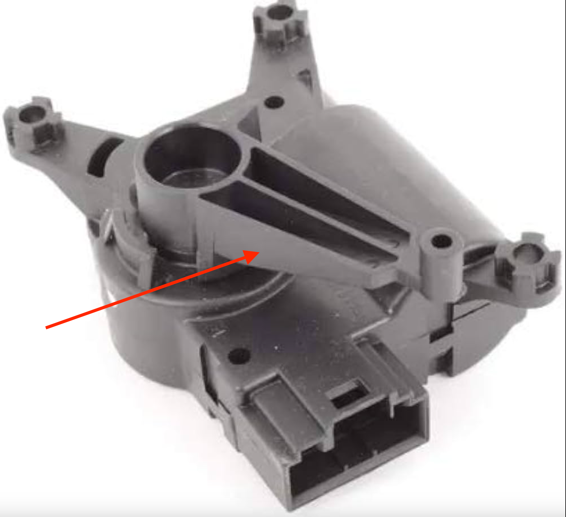 Porsche Cayenne Audi Q7 VW Touareg Repair Kit Right Side Heater Flaper Motor Actuator 7L0907511AL / 95562490801 — view 3