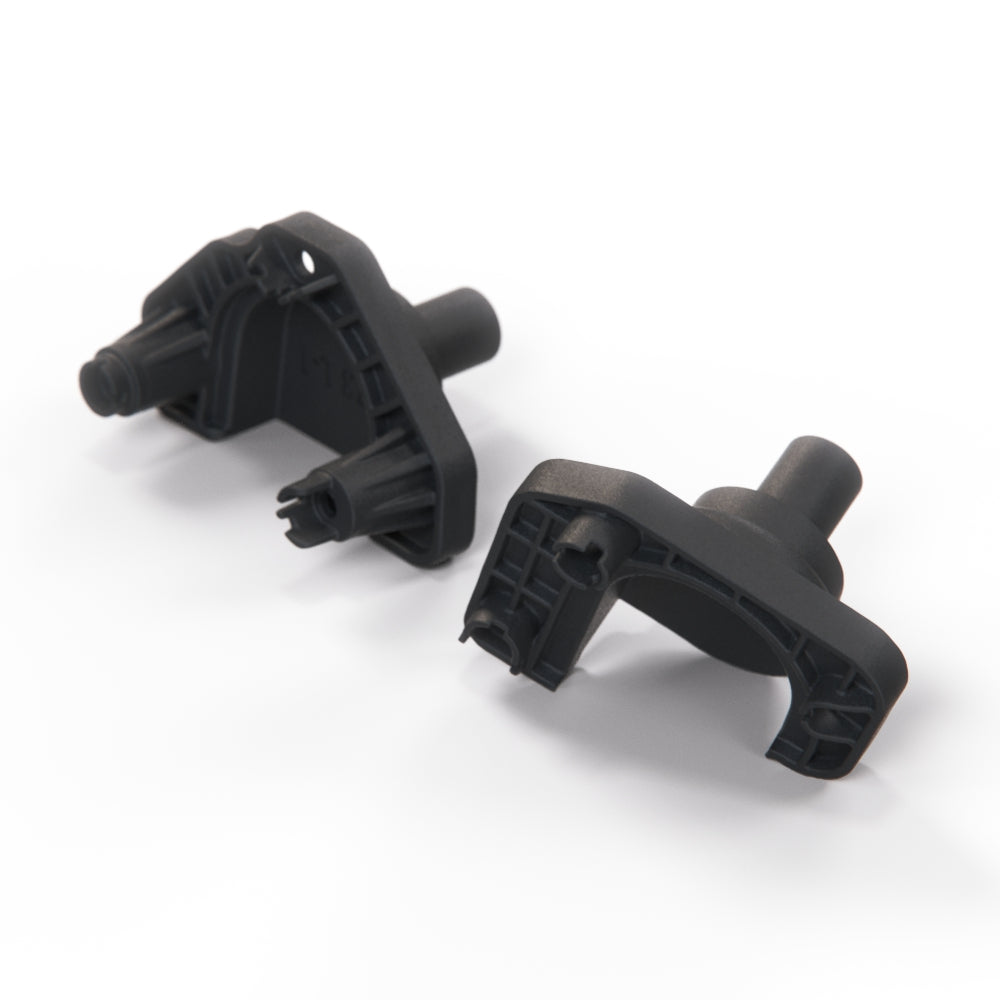 Porsche Cayenne Headlight Bracket Repair Kit Set of 2 Left or Right Black (9Y0941117AY / 9Y0941118AY) — view 3