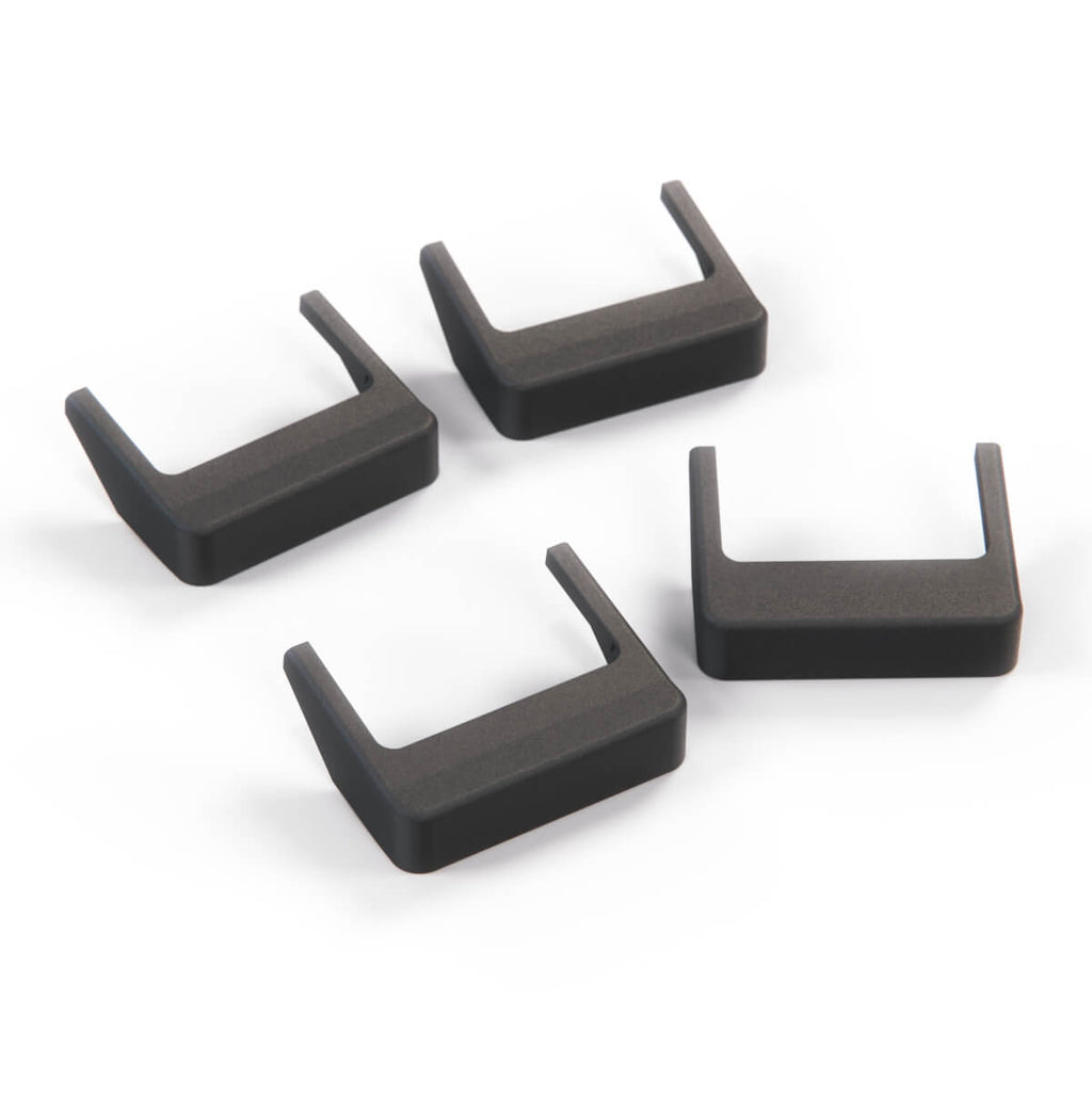 Porsche Cayenne Protection Cap for Rear Seat Hinge Set of 4 Black — view 2