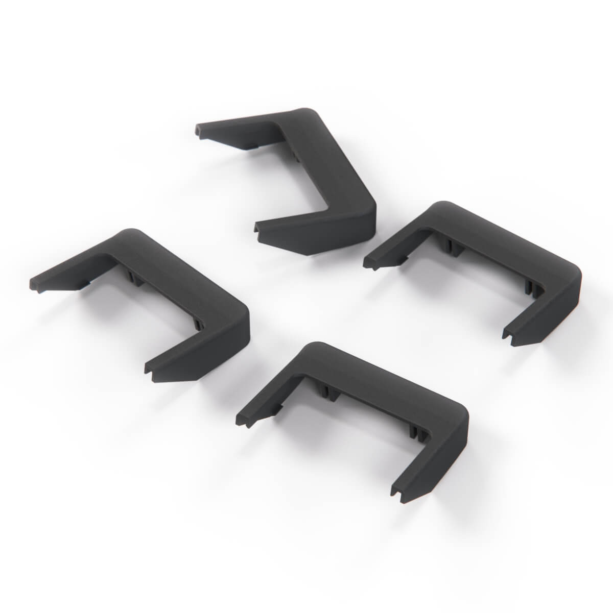 Porsche Cayenne Protection Cap for Rear Seat Hinge Set of 4 Black — view 3